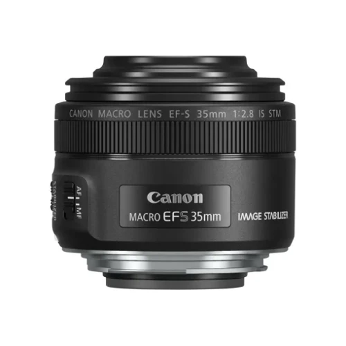 Macro-objectif Canon EF-S - Fonction Macro - 35 mm - f/2.8 IS STM - Canon EF - pour EOS 100, 1200, 70, 700, 750, 760, 7D, 8000, Kiss X70, Kiss X8i, Rebel T6i, Rebel T6s