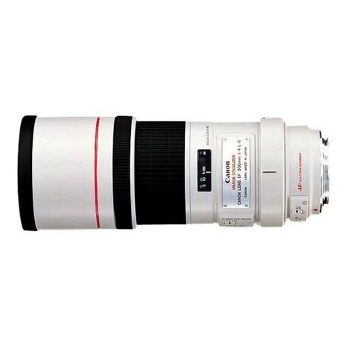 Objectif Canon EF - Fonction Télé - 300 mm - f/4.0 L IS USM - Canon EF - pour EOS 1000, 1D, 50, 500, 5D, 7D, Kiss F, Kiss X2, Kiss X3, Rebel T1i, Rebel XS, Rebel XSi