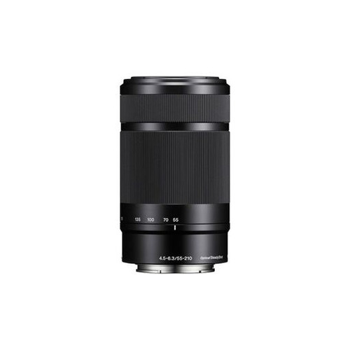Sony SEL55210 - Téléobjectif zoom - 55 mm - 210 mm - f/4.5-6.3 OSS - Sony E-mount - pour Cinema Line; a VLOGCAM; a1; a1 II; a6700; a7 IV; a7 V; a7C; a7C II; a7CR; a7R V; a9 III