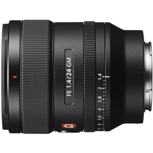 Sony G Master SEL24F14GM - Objectif grand angle - 24 mm - f/1.4 GM - Sony E-mount - pour Cinema Line; a VLOGCAM; a1; a1 II; a6700; a7 IV; a7 V; a7C; a7C II; a7CR; a7R V; a9 III