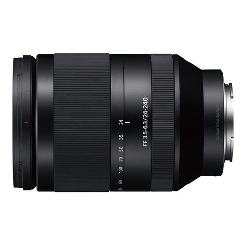 Sony SEL24240 - Objectif à zoom - 24 mm - 240 mm - f/3.5-6.3 FE OSS - Sony E-mount - pour Cinema Line; a VLOGCAM; a1; a1 II; a6700; a7 IV; a7 V; a7C; a7C II; a7CR; a7R V; a9 III