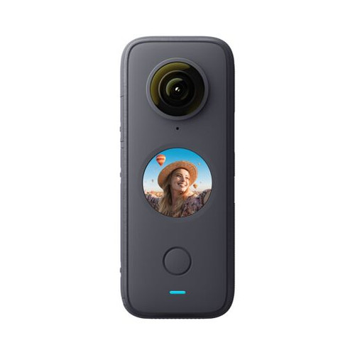 Insta360 One X2 - 360° caméra de poche - 5.7K / 30 pi/s - Wi-Fi, Bluetooth - sous-marin jusqu'à 10 m