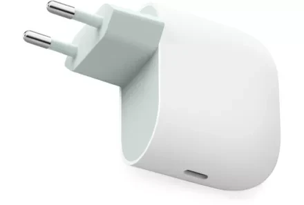 Google - Adaptateur secteur - 45 Watt - 3 A - PD 3.1/PPS (USB-C) - neige - Europe