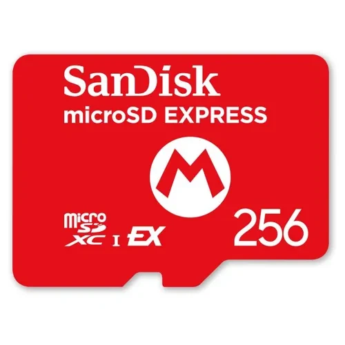 Nintendo Carte mémoire micro SD express 256 Go SanDisk