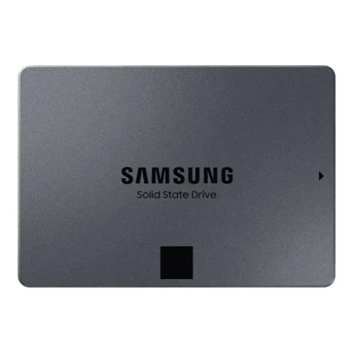 Samsung 870 QVO MZ-77Q1T0BW - SSD - chiffré - 1 To - interne - 2.5" - SATA 6Gb/s - mémoire tampon : 1 Go - AES 256 bits - TCG Opal Encryption