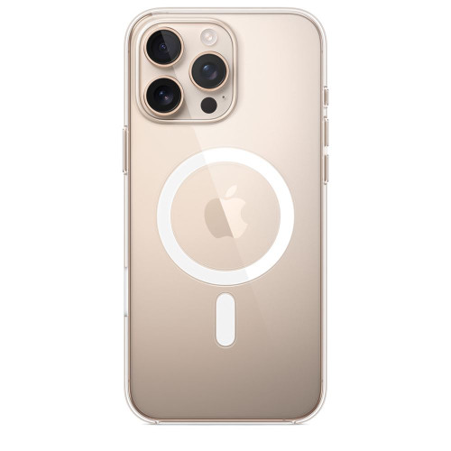 Coque Apple transparente avec MagSafe pour iPhone 16 Pro Max