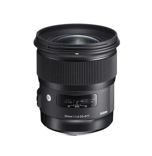 Objectif grand angle Sigma Art 24 mm f/1.4 DG HSM pour Sony E-mount
