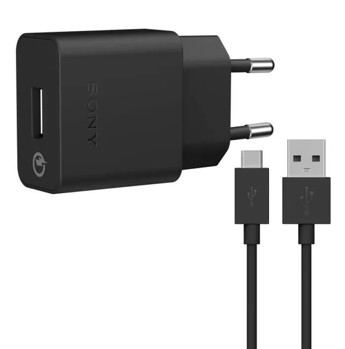 Chargeur Quick Charger 2.0 Sony UCH10 Noir + Câble