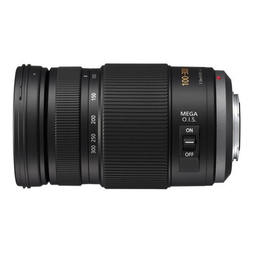Objectif Panasonic Lumix H-FS100300 - Fonction Télé - 100 mm - 300 mm - f/4.0-5.6 G VARIO - Micro Four Thirds - pour Lumix DC-BGH1; Lumix G DC-G100, G90, GF90, GH5M2, GH6, GH6L, GX880, GX9...