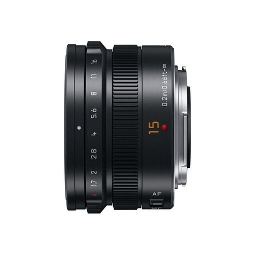 Objectif Leica DG Summilux 15 mm - f/1.7 ASPH. - Micro Four Thirds - pour Lumix G DMC-G7, G70, G7H, G7K, G7M, G7W, GH4U, GM5K, GM5W, GX8, GX8A, GX8H, GX8K, GX8M