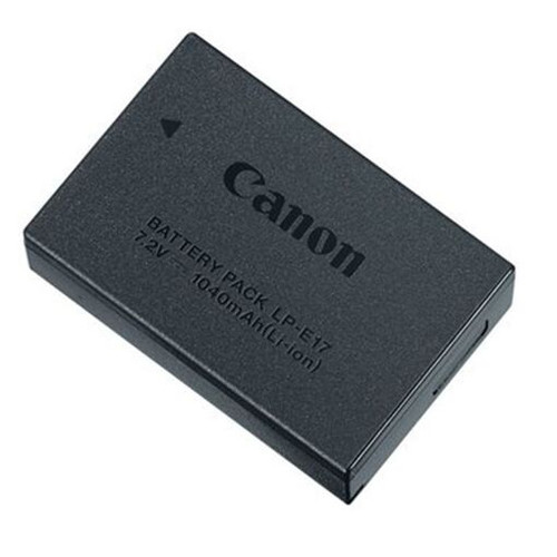 Canon LP-E17 - Batterie pour appareil photo Li-Ion 1040 mAh - pour EOS 750D, 760D, 8000D, Kiss X8i, M5, Rebel T6s