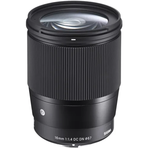 Sigma Contemporary - Objectif - 16 mm - f/1.4 DC DN - Sony E-mount - pour Sony Cinema Line; a VLOGCAM; a1; a1 II; a6700; a7 IV; a7 V; a7C II; a7CR; a7R V; a9 III