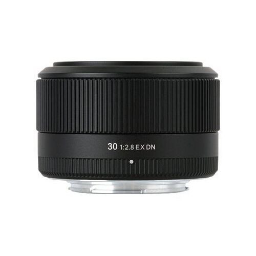 Sigma EX - Objectif - 30 mm - f/2.8 DN - Sony E-mount - pour Sony Cinema Line; a VLOGCAM; a1; a1 II; a6700; a7 IV; a7 V; a7C II; a7CR; a7R V; a9 III
