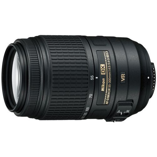 Nikon Nikkor AF-S DX 55-300 mm f/4.5-5.6 G ED VR - Nikon F