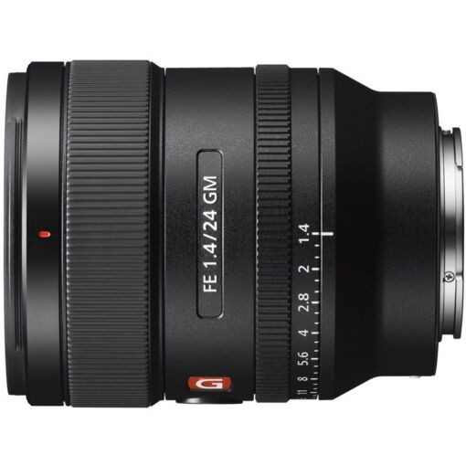 Sony G Master SEL24F14GM - Objectif grand angle - 24 mm - f/1.4 GM - Sony E-mount - pour Cinema Line; a VLOGCAM; a1; a1 II; a6700; a7 IV; a7 V; a7C; a7C II; a7CR; a7R V; a9 III
