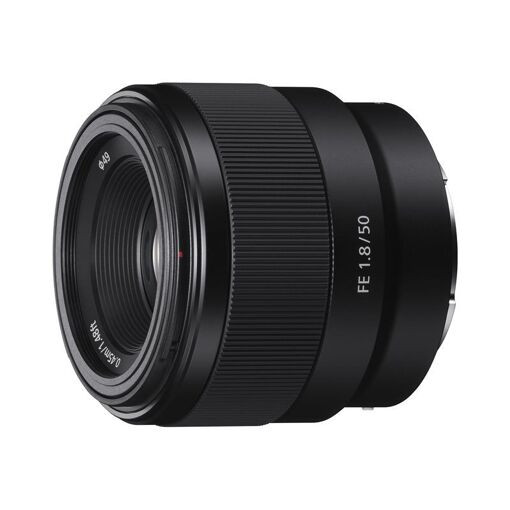 Sony SEL50F18F - Objectif - 50 mm - f/1.8 FE - Sony E-mount - pour Cinema Line; a VLOGCAM; a1; a1 II; a6700; a7 IV; a7 V; a7C; a7C II; a7CR; a7R V; a9 III