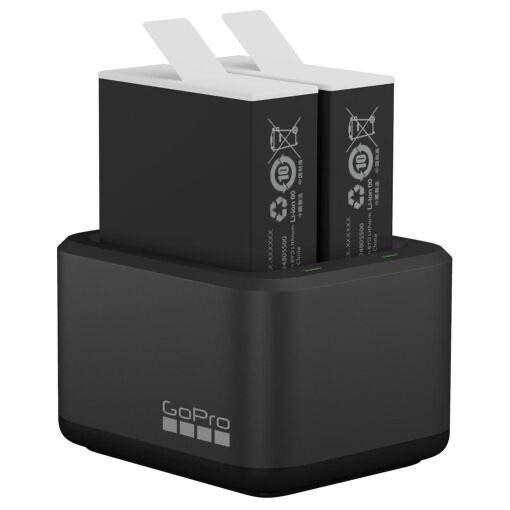 Chargeur Gopro Chargeur double + 1 Enduro Hero9/10/11