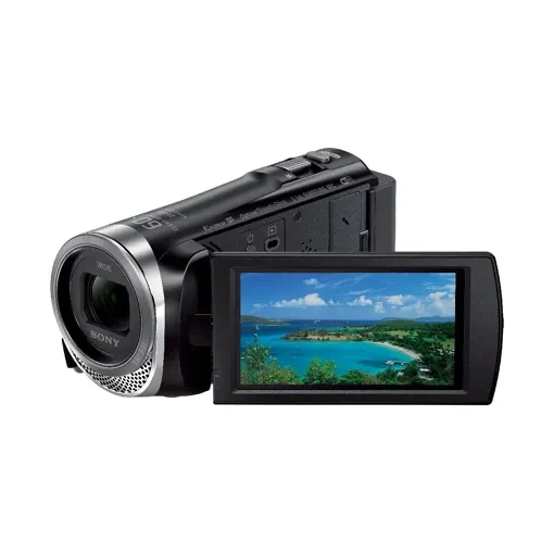 Sony Handycam HDR-CX450 - Caméscope - 1080p / 60 pi/s - 2.29 MP - 30x zoom optique - Carl Zeiss - carte Flash - Wireless LAN, NFC