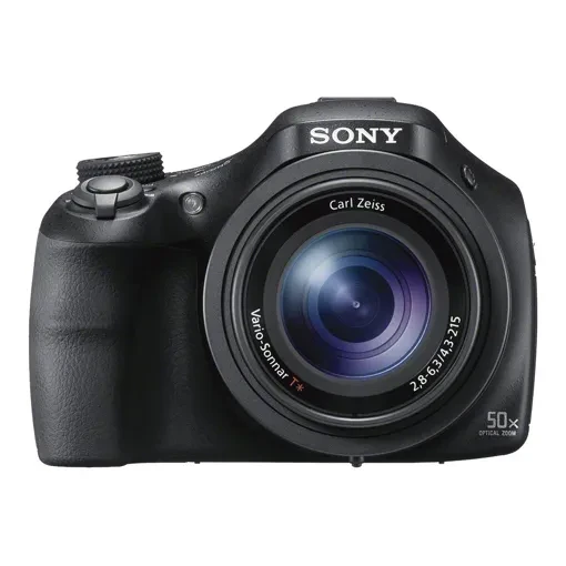 Sony Cyber-shot DSC-HX400V - Appareil photo numérique - compact - 20.4 MP - 50x zoom optique - Carl Zeiss - Wi-Fi, NFC - noir