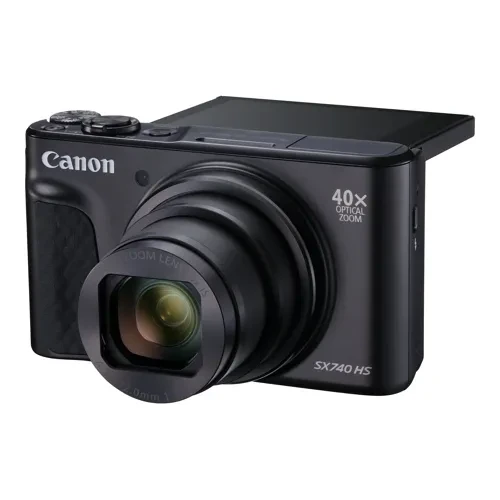 Canon PowerShot SX740 HS - Appareil photo numérique - compact - 20.3 MP - 4K / 30 pi/s - 40x zoom optique - Wireless LAN, Bluetooth