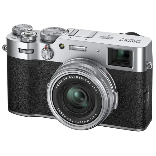 Fujifilm X Series X100V - Appareil photo numérique - compact - 26.1 MP - APS-C - 4K / 30 pi/s - Fujinon - Wi-Fi, Bluetooth - argent
