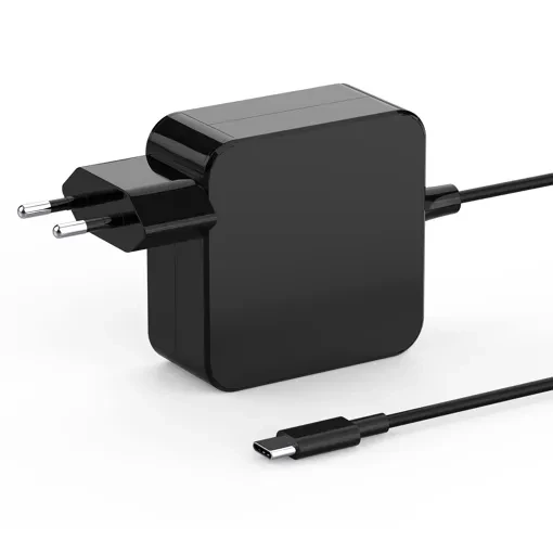 Chargeur USB C 65W pour Macbook Pro/Air Huawei Matebook D14 D15 ASUS Zenbook Lenovo Yoga HP Elitebook Acer Chromebook Dell Samsung Xiaomi Google Ordinateurs Portables Tablette, Chargeur USB C PC