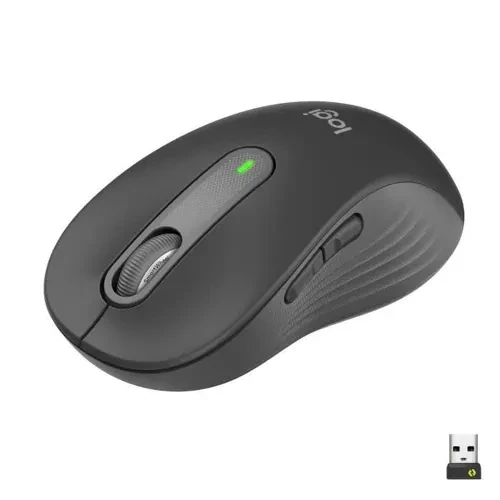 Logitech Signature M650 - Souris - optique - 5 boutons - sans fil - 2.4 GHz, Bluetooth - récepteur USB Logitech Logi Bolt