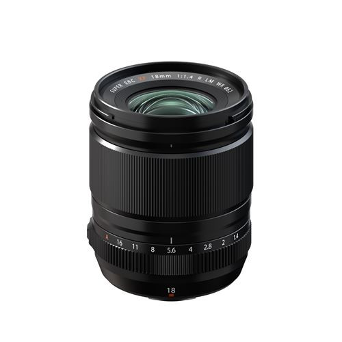 Objectif hybride Fujifilm XF 18mm f/1,4 R LM WR Noir