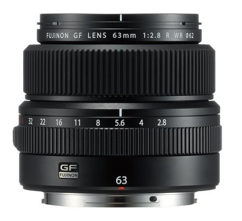 Objectif hybride Fuji GF 63mm f/2,8 R WR Noir