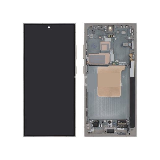 Ecran LCD et Vitre Tactile Complet Avec Chassis pour Samsung Galaxy S24 Ultra (S928B)