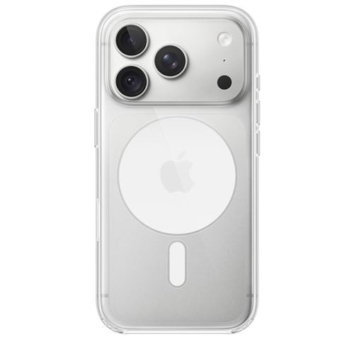 1 : 1 Coque Apple avec MagSafe Transparent pour iPhone 18 Pro