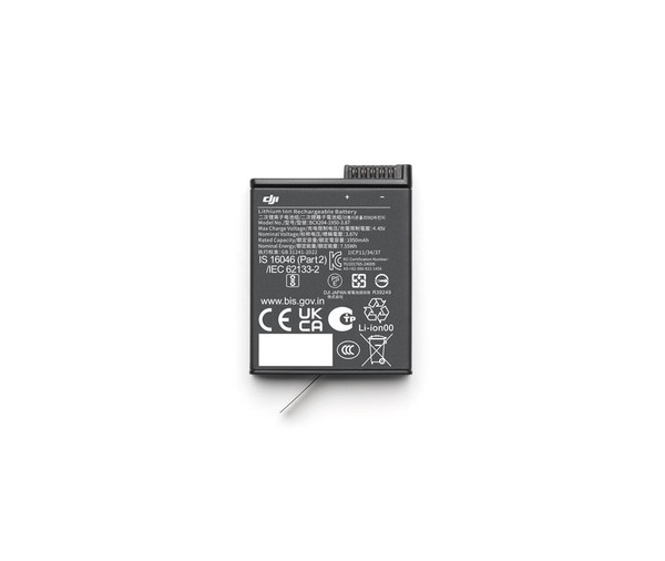 Batterie extrême Dji Plus pour Osmo Action 3, Osmo Action 4, Osmo Action 5 Pro et Osmo Action 6 1770 mAh