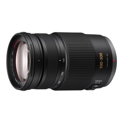 Objectif Panasonic Lumix H-FS100300 - Fonction Télé - 100 mm - 300 mm - f/4.0-5.6 G VARIO - Micro Four Thirds - pour Lumix DC-BGH1; Lumix G DC-G100, G90, GF90, GH5M2, GH6, GH6L, GX880, GX9...