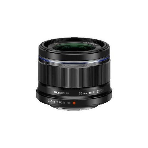 Objectif Olympus M.Zuiko Digital 25 mm - f/1.8 PREMIUM - Micro Four Thirds - pour OM-D E-M1, E-M10, EM-5, E-M5; PEN E-P5, E-PL10, E-PL1s, E-PL3, E-PL5, E-PL6, E-PM1, E-PM2