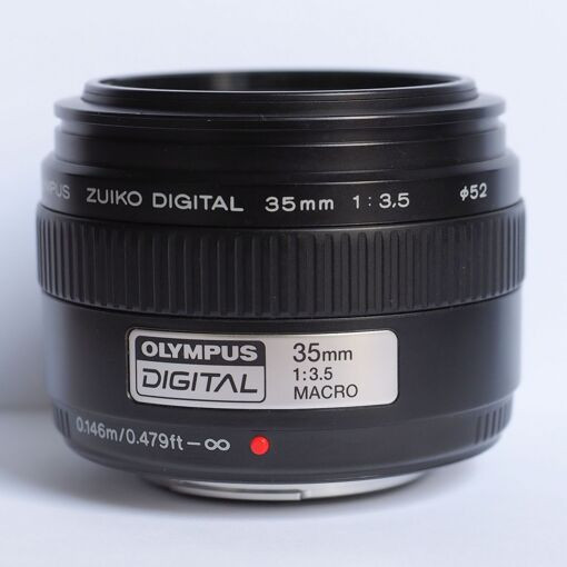 Olympus Zuiko Digital - Macro-objectif - 35 mm - f/3.5 - Four Thirds - pour Olympus E-300 au E-5