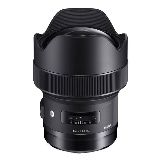 Objectif Sigma 14mm Art - Fonction Grand angle - f/1.8 DG HSM - Nikon F