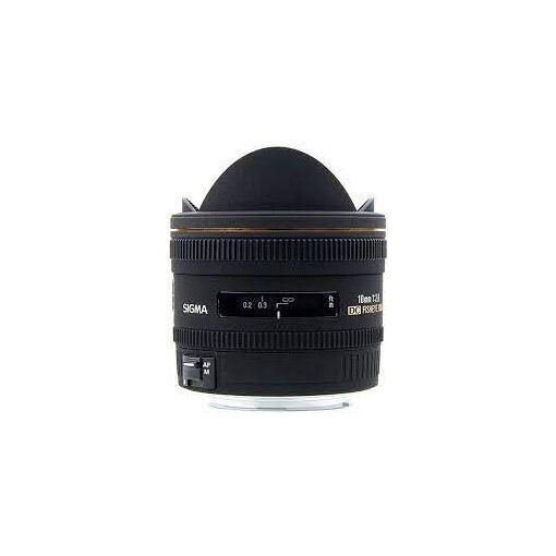 Objectif Sigma EX - Fonction Fisheye - 10 mm - f/2.8 DC HSM - Nikon F