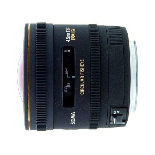 Objectif Sigma EX - Fonction Fisheye - 4.5 mm - f/2.8 DC HSM - Sony A-type