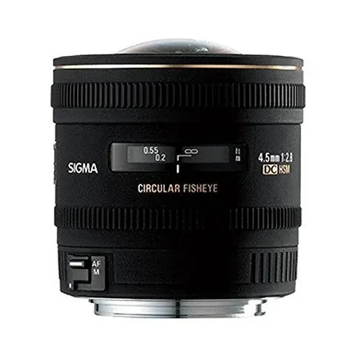 Objectif Sigma EX - Fonction Fisheye - 4.5 mm - f/2.8 DC HSM - Nikon F