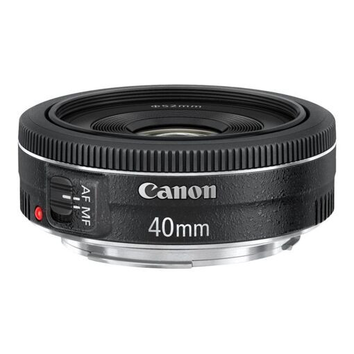 Objectif Canon EF 40 mm - f/2.8 STM - Canon EF - pour EOS 1100, 1D, 5D, 60, 600, 650, Kiss X5, Kiss X50, Rebel T3, Rebel T3i, Rebel T4i