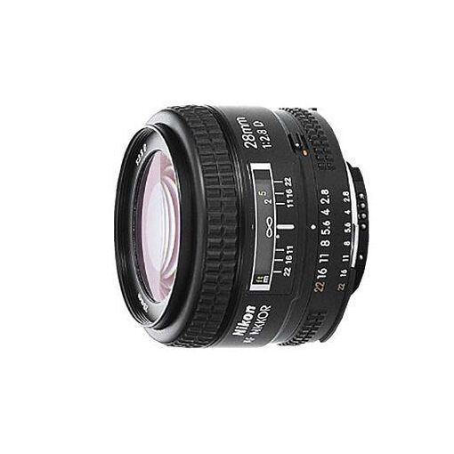 Nikon Nikkor - Objectif grand angle - 28 mm - f/2.8 D-AF - Nikon F - pour Nikon D2H, D2HS, D2X, D2Xs, D70; F 3, 5 50, 55, 6, 60, 601, 65, 75; FM 2, 3A; Pronea 600