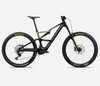 Orbea | Rise LT H10 | DIAMOND BLACK-SPLASH OLIVE GREEN (MATT)