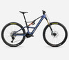 Orbea | Rise LT M-Team | TANZANITE CARBON VIEW - CARBON RAW (MATT)