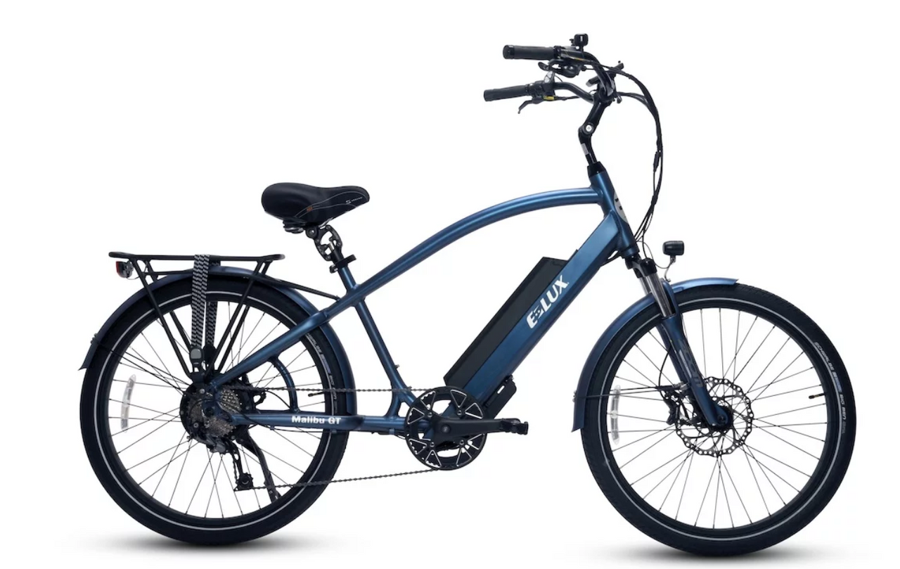 Elux Electric Malibu GT Luxury Electric Cruiser Bike Sale