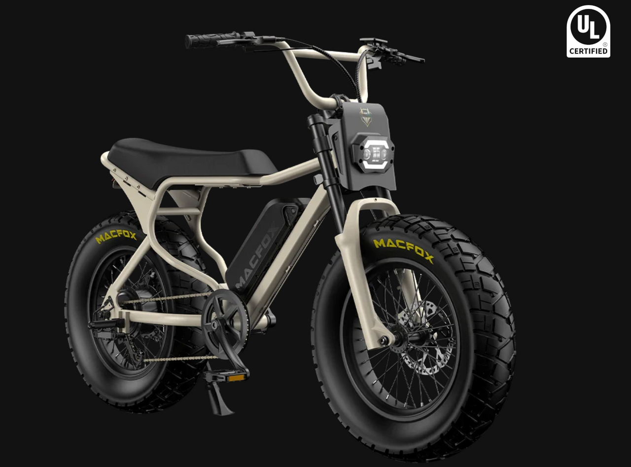 Macfox | X1S | Electric Vintage Moto Bike