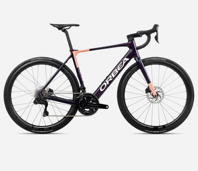 Orbea | GAIN M10I 20MPH | FANTASY PURPLE CARBON VIEW (GLOSS) - ORANGE CLOUD (MATT)