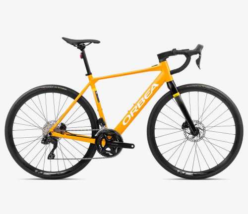 Orbea | Gain D30i | Mango (Gloss) - Black (Matt)