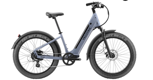 Velotric | Nomad 1 ST | Fat Tire Electric Bike | Grey