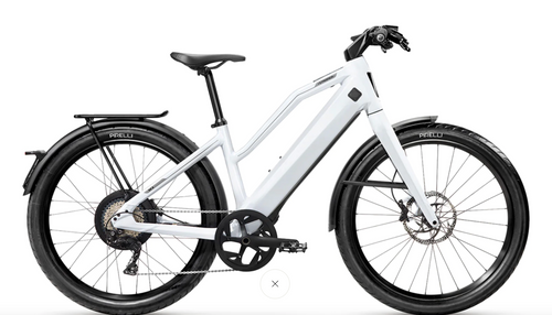 Stromer ST3 Comfort | Adjustable High Tech E-Bike | White