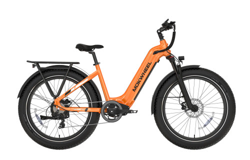 Mokwheel | Basalt ST | All Terrain eBike | Orange